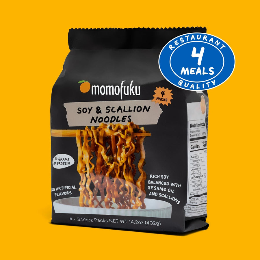 Soy & Scallion Noodles | 4 Packs F5