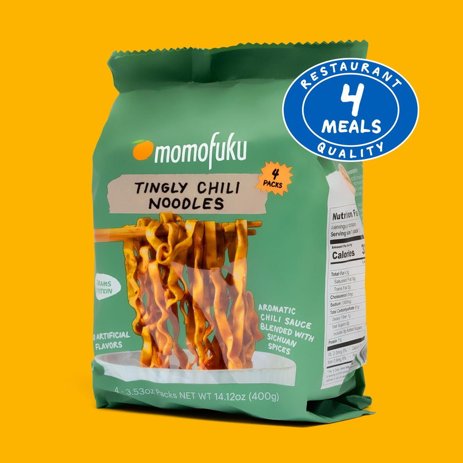 Tingly Chili Noodles | 4 Packs Q8